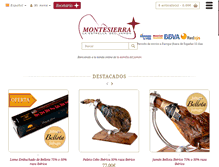 Tablet Screenshot of montesierra.com